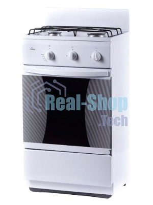 Плита Комбинированная Flama CK 2201 W белый