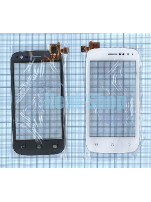Сенсорное стекло (тачскрин) для Fly IQ442 Miracle, белое