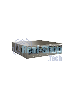 Коммутатор сетевой IP-COM G2206P-4-63W 4x10Base-T/100Base-TX/1000Base-T 2x1000Base-T PoE порты 4 Количество портов PoE+ 4 G2206P-4-63W