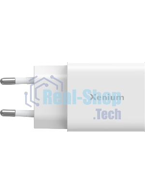 Сетевое зарядное устройство Xenium X302 30W 3A (PD+QC) (CCX3020W/00)