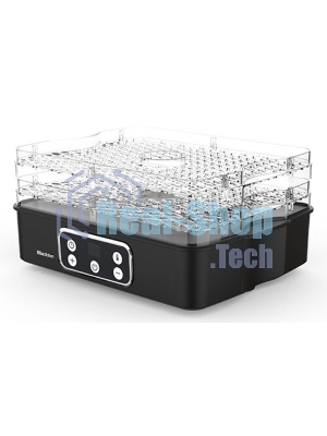 Сушилка для овощей и фруктов Blackton Bt FD1112 Black, Мощность 240 Вт, Регулировка температуры 35-70 °С, Таймер 1-72 часа
