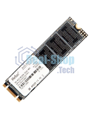 Накопитель SSD Netac N535N, 256Gb, M.2 2280, SATA-III, R/W 540/490