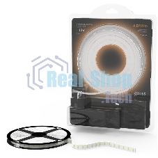 Лента светодиодная Комплект 2835/60-SMD 4,8W 12V DC теплый белый IP20 (блистер 3м) 1/50