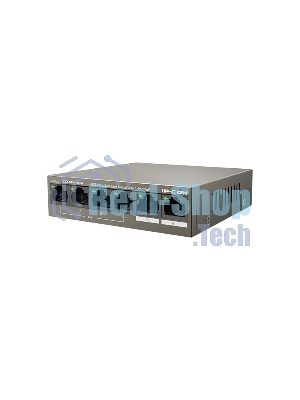 Коммутатор сетевой IP-COM G2206P-4-63W 4x10Base-T/100Base-TX/1000Base-T 2x1000Base-T PoE порты 4 Количество портов PoE+ 4 G2206P-4-63W