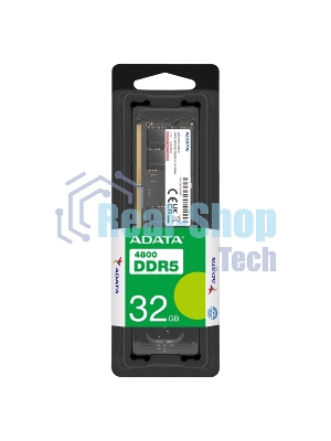 Оперативная память ADATA AD5S480032G-S, DDR5, 32GB (1x32 GB), 4800 MHz, CL40, SO-DIMM