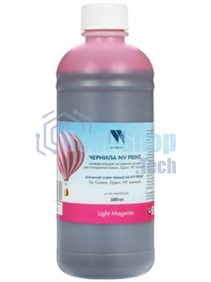 Чернила NVPrint универсальные на водной основе NV-INK500ULM для аппаратов Сanon/Epson/НР/Lexmark (500 ml) Light Magenta