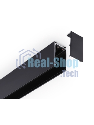Шинопровод накладной Ambrella light GL1006 BK черный IP20 220V 3000*30.6*56