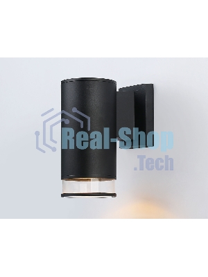 Светильник Ambrella light ST3819 BK/CL черный/прозрачный IP54 GU10 max 35W 187*90*160