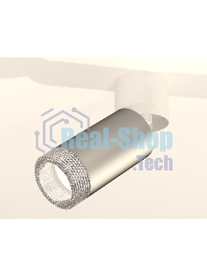 Светильник Ambrella Light XM6324031 SSL/WH/CL серебро песок/белый/прозрачный (A2220, C6324, N6150)