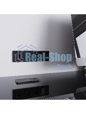 Розетка Ethernet RJ-45 (черный акрил)