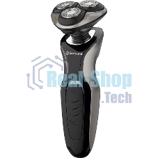 Электробритва Sakura SA-5421BS 3гол 2триммера сух.бритье аккум