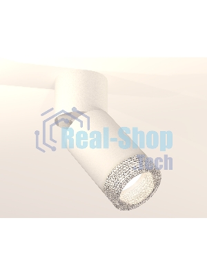Комплект накладного поворотного светильника Ambrella light XM6312060 SWH/WH/CL белый песок/белый/прозрачный MR16 GU5.3 (A2220, C6312, N6150)
