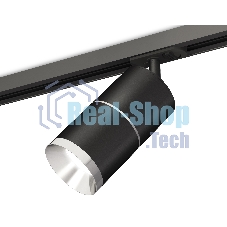 Светильник Ambrella light XT7402010 SBK/PSL черный песок/серебро полированное MR16 GU5.3 (A2537, C7402, A2070, C7402, N7032)