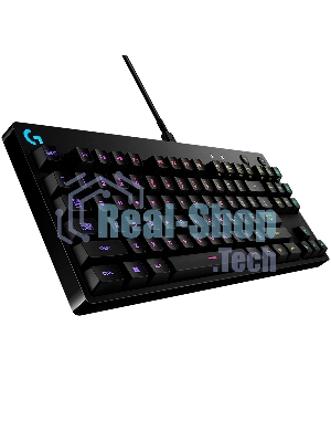 Клавиатура Logitech Gaming PRO проводная, USB Type-A, чёрный