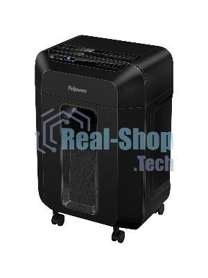 Шредер Fellowes AutoMax 80M FS-46215, минирезка, DIN P-4, 4х12 мм, автоподача 80 лст., 17 лтр., автореверс, уничт.: скобы, скрепки, пл. карты