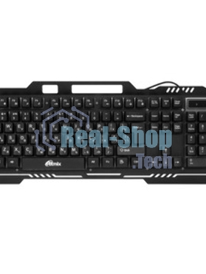 Клавиатура проводная Ritmix RKB-221BL черный