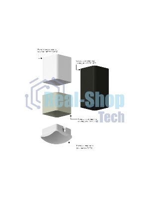 Корпус светильника C7805 SWH белый песок 70*70*H60mm MR16 GU5.3