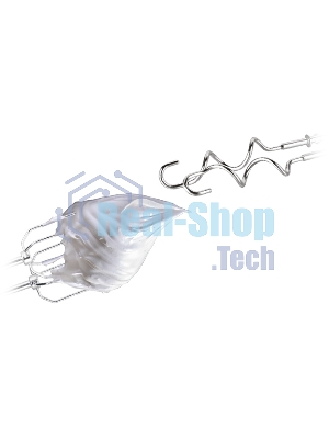 Миксер ручной Centek CT-1118 хром/вишня 350 Вт, 5 скоростей+турбо, взбивание/замешивание