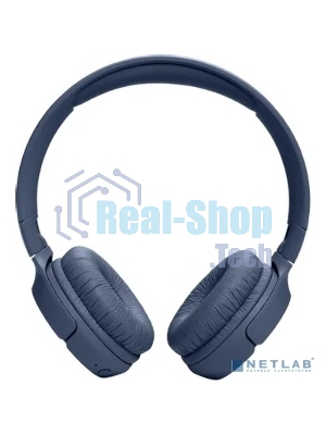 Беспроводные наушники JBL Tune 520BT синий, накладные, Bluetooth, быстрая зарядка