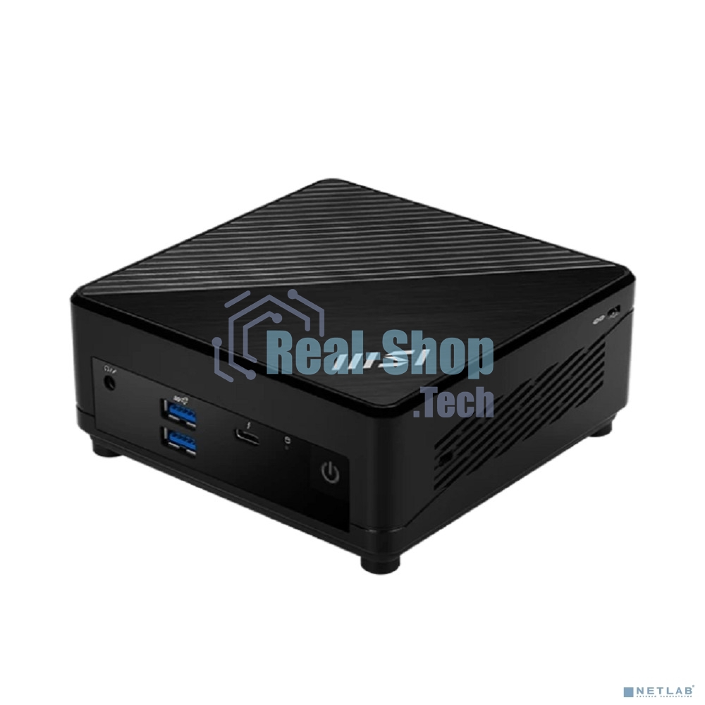 Неттоп MSI Cubi 5 1M-460BRU Core 7 150U (1.8) Graphics CR без ОС 2xGbitEth WiFi BT черный (936-B0A821-460)