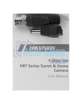 Камера видеонаблюдения Hikvision DS-2CE76H8T-ITMF 3.6-3.6мм цветная корп.:белый