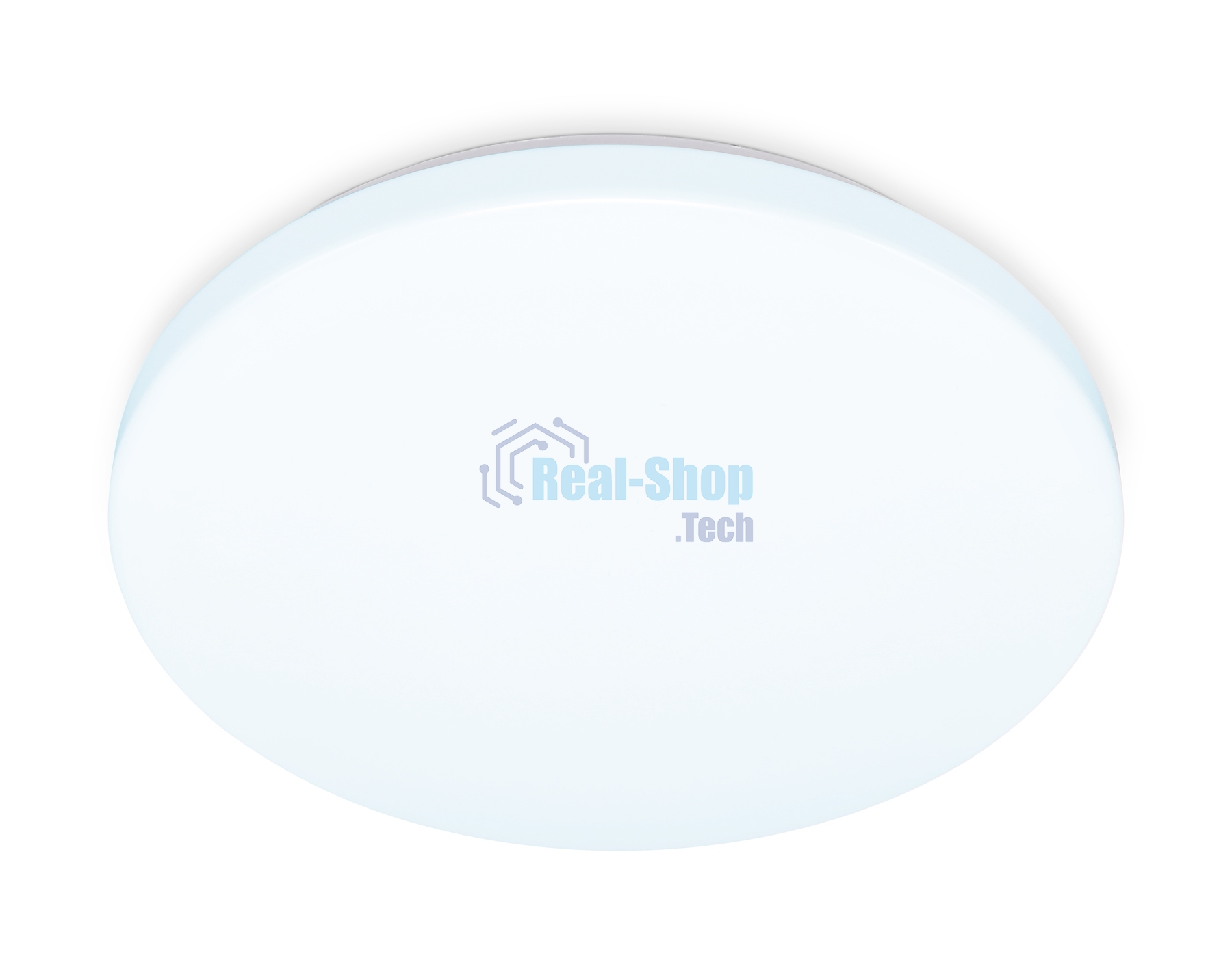 Потолочный светодиодный светильник Ambrella light FZ1010 WH белый 30W 6400K D370*55 (Без ПДУ)