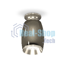 Светильник Ambrella Light XS1123040 DCH/PSL черный хром/серебро полированное MR16 GU5.3 (N6903, C1123, N7032)