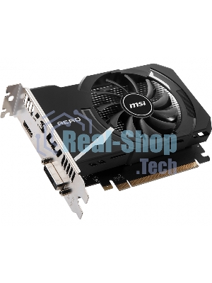 Видеокарта MSI GT 1030 AERO ITX 4GD4 OC Nvidia GT 1030 4Gb, DDR4, PCI-E 3.0, HDMIx1 DVIx1 HDCP