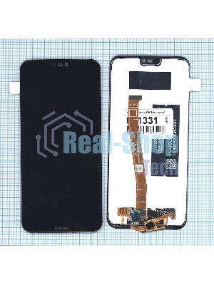 Дисплей для Huawei P20 Lite черный (COF)