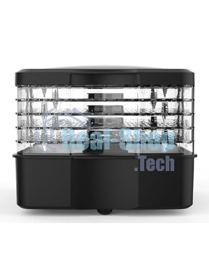 Сушилка для овощей и фруктов Blackton Bt FD1112 Black, Мощность 240 Вт, Регулировка температуры 35-70 °С, Таймер 1-72 часа