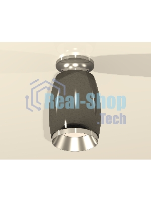 Светильник Ambrella Light XS1123040 DCH/PSL черный хром/серебро полированное MR16 GU5.3 (N6903, C1123, N7032)