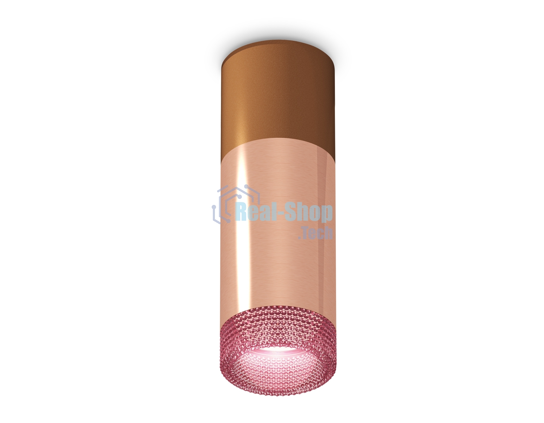 Светильник Ambrella Light XS6326061 PPG/SCF/PI золото розовое полированное/кофе песок/розовый MR16 GU5.3