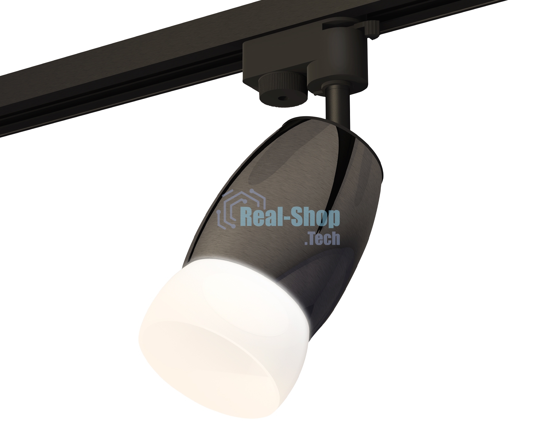 Светильник Ambrella light XT1123014 DCH/SBK/FR черный хром/черный песок/белый матовый MR16 GU5.3 (A2521, C1123, N7177)