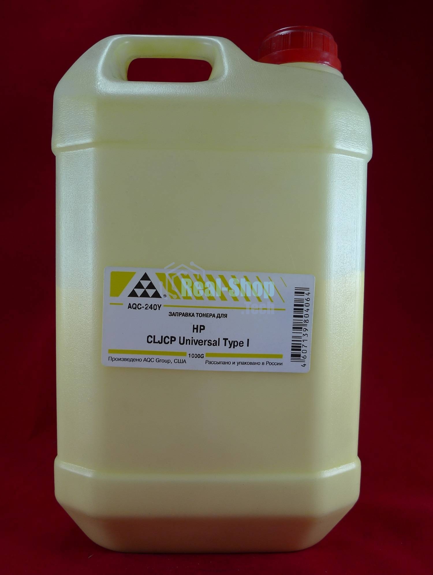 Тонер HP CLJ CP Universal Type I Yellow, (кан.1кг.) AQC фас. Россия