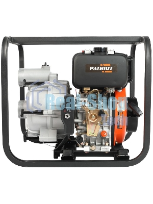 Мотопомпа Patriot MPD 3072 SFE4т дизель 296см3 5.7лс 75м3/ч 1200л/м глуб.8м напор25м 3'' бак3.5л