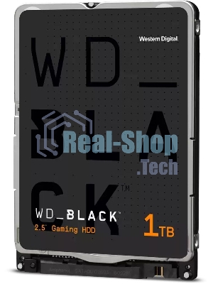 Жесткий диск WD 1Tb 7200rpm SATA-III WD10SPSX черный 64Mb 2.5