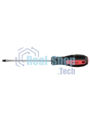 Отвертка Matrix Anti-Slip, SL4,0 х 100 мм, CrV, двухкомп. рукоятка