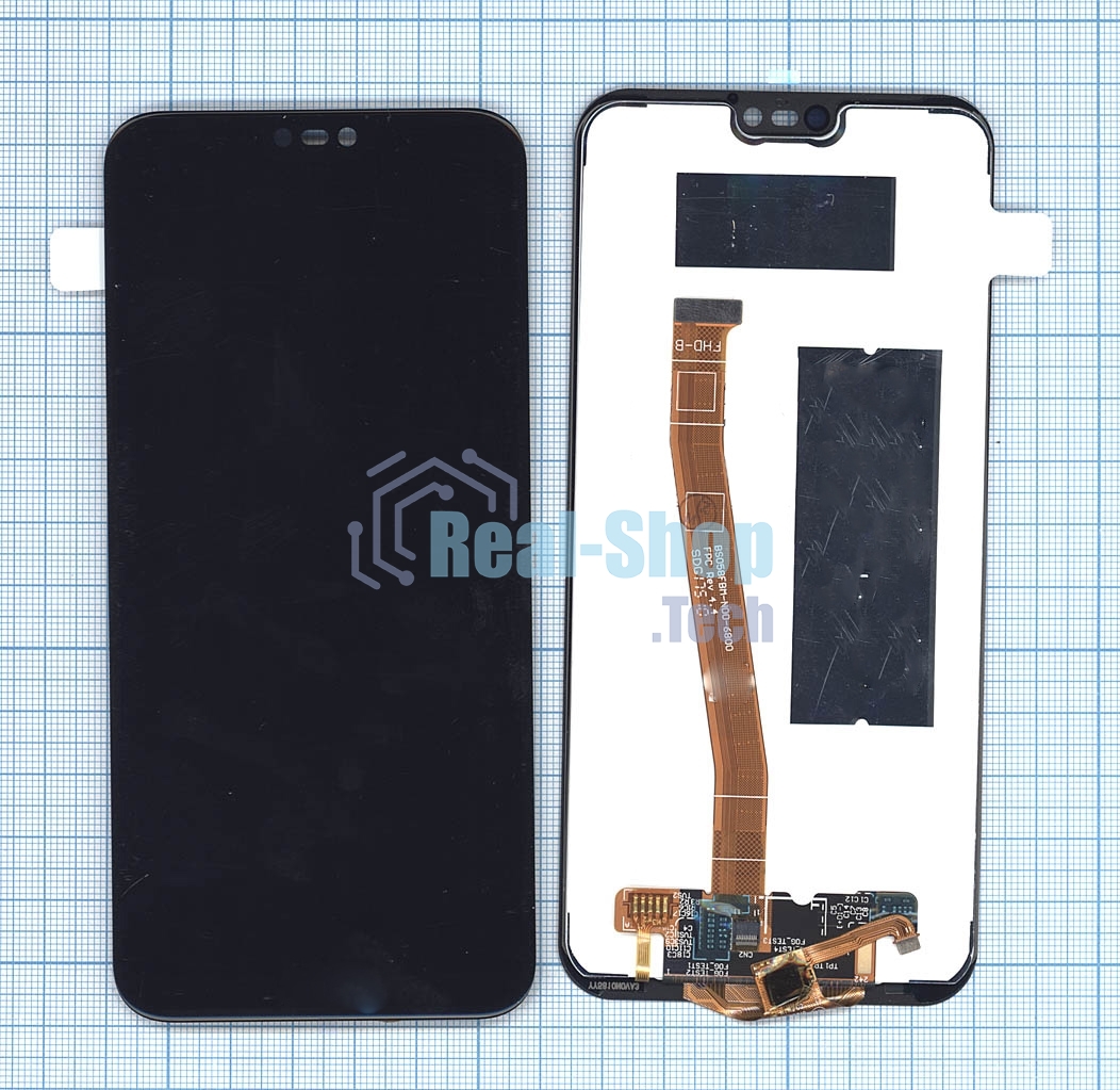 Дисплей для Huawei P20 Lite черный (COF)