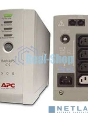 Источник бесперебойного питания APC Back-UPS BK500EI 300Вт 500ВА бежевый