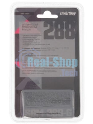 Мышь проводная Smartbuy (SBM-288-G) серый металлик