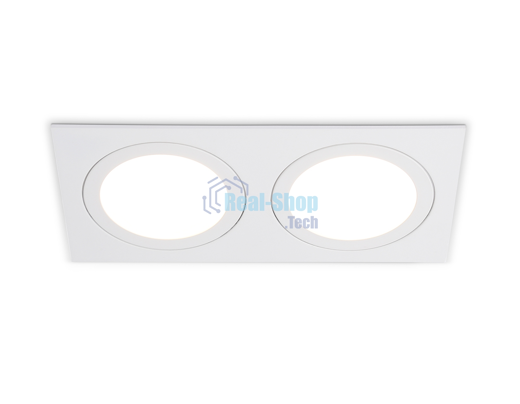Светильник Ambrella light TN6612/2 WH белый IP44 GX53/2 max 15W 215*110*24