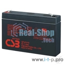 Батарея для ИБП CSB GP 672 (6V 7.2Ah)