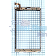 Сенсорное стекло (тачскрин) для BQ-8041L Art, черное
