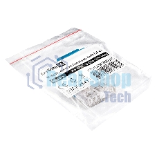 Модуль-вставка Keystone Jack RJ-45 ExeGate KJ-8P8C-U-C5e-180-Dual (Кат.5e, неэкранированная, 180 градусов, IDC Krone/110)