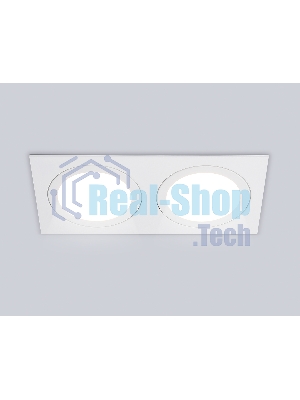 Светильник Ambrella light TN6612/2 WH белый IP44 GX53/2 max 15W 215*110*24