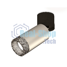 Светильник Ambrella Light XM6324041 SSL/BK/BK серебро песок/черный/тонированный (A2221, C6324, N6151)