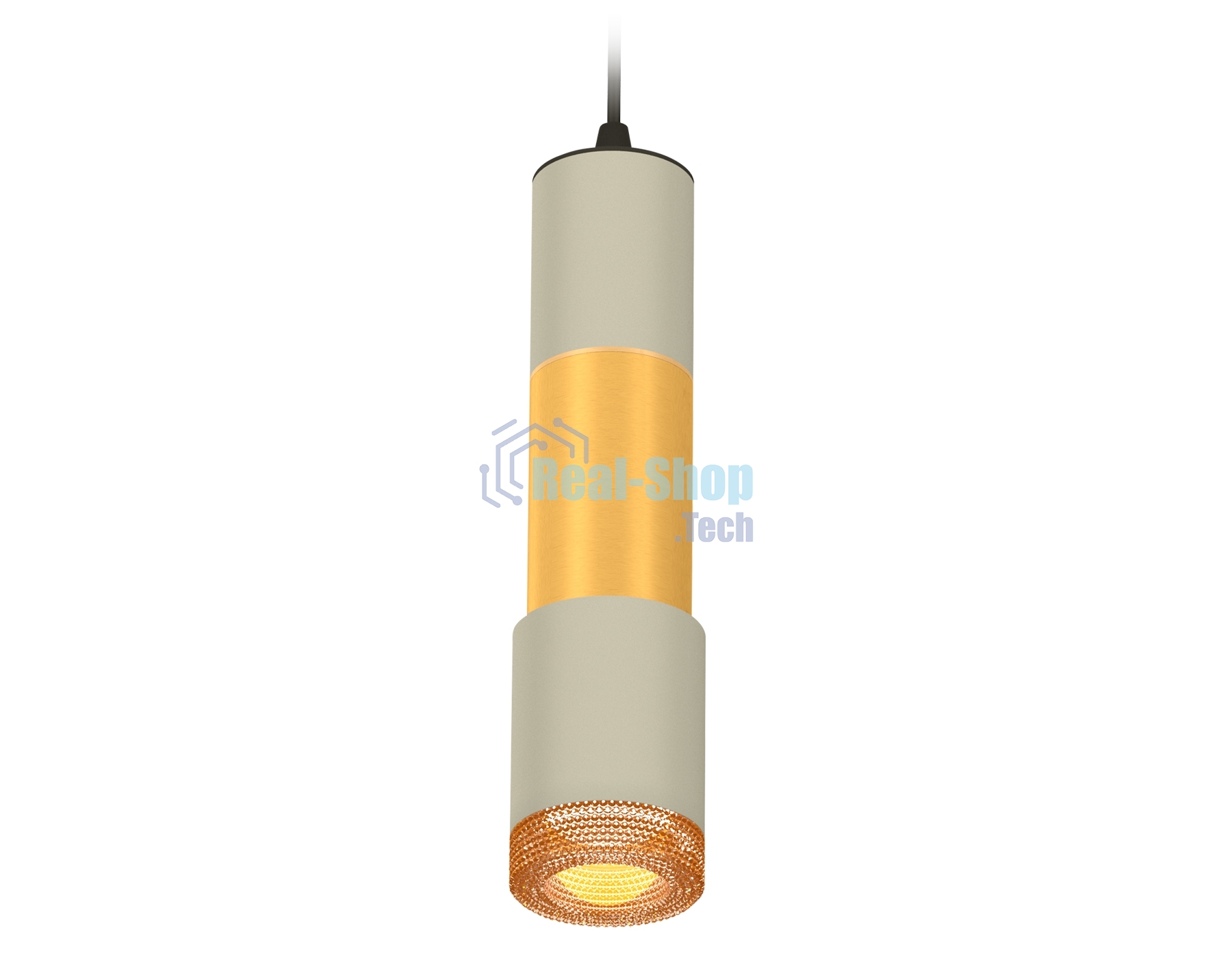 Светильник Ambrella Light XP7423041 SGR/PYG/CF серый песок/золото желтое полированное/кофе MR16 GU5.3
