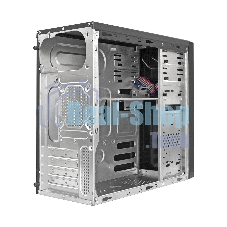 Компьютерный корпус Minitower ExeGate EX283242RUS MA-373X-UN400 Black, mATX (UN400, 120мм) 2*USB, Audio