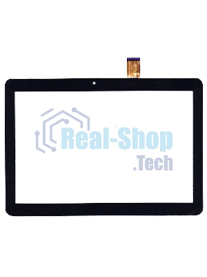 Сенсорное стекло (тачскрин) TurboPad 1016 4G, черное