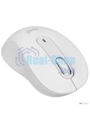 Мышь беспроводная Logitech Signature M650 белый, 4000 dpi, радиоканал, Bluetooth, USB, кнопки - 5